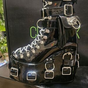 Club Exx Patent Leather Traitor Boot